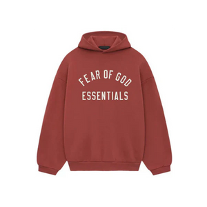 Fear of God Essentials FW24 Crimson Hoodie