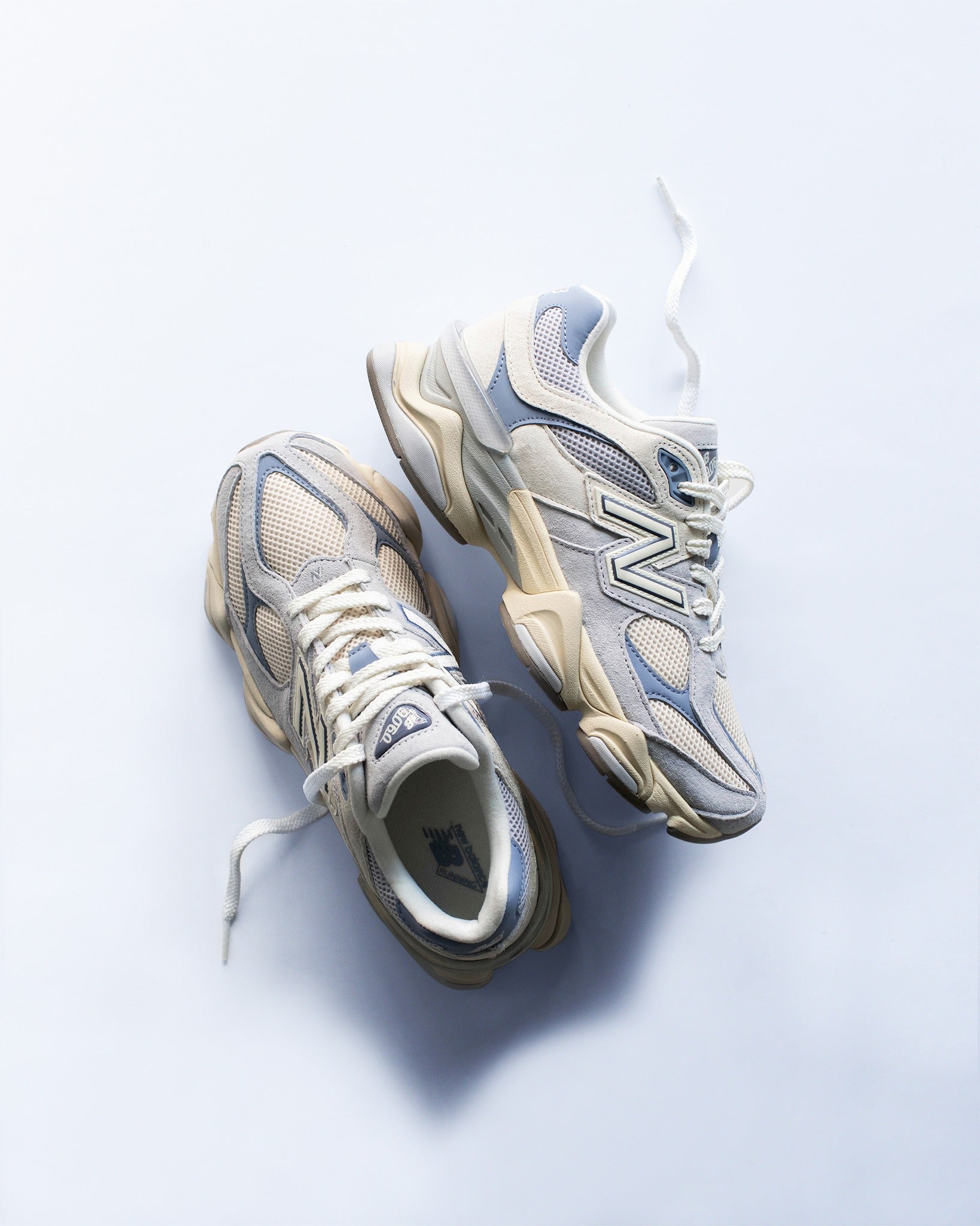 New Balance 9060 Pearl Grey Linen