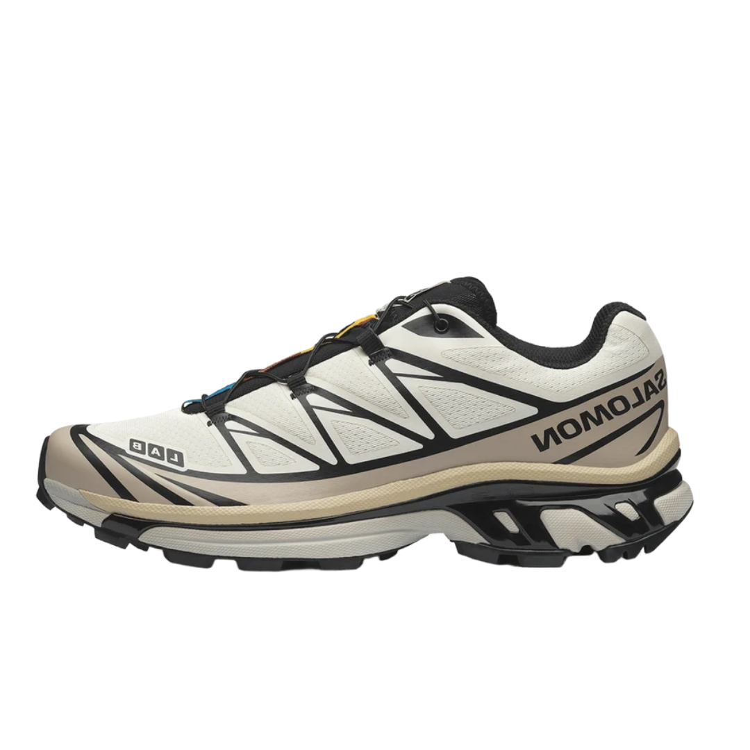 Salomon XT-6 Vanilla Ice Black Silver Cloud