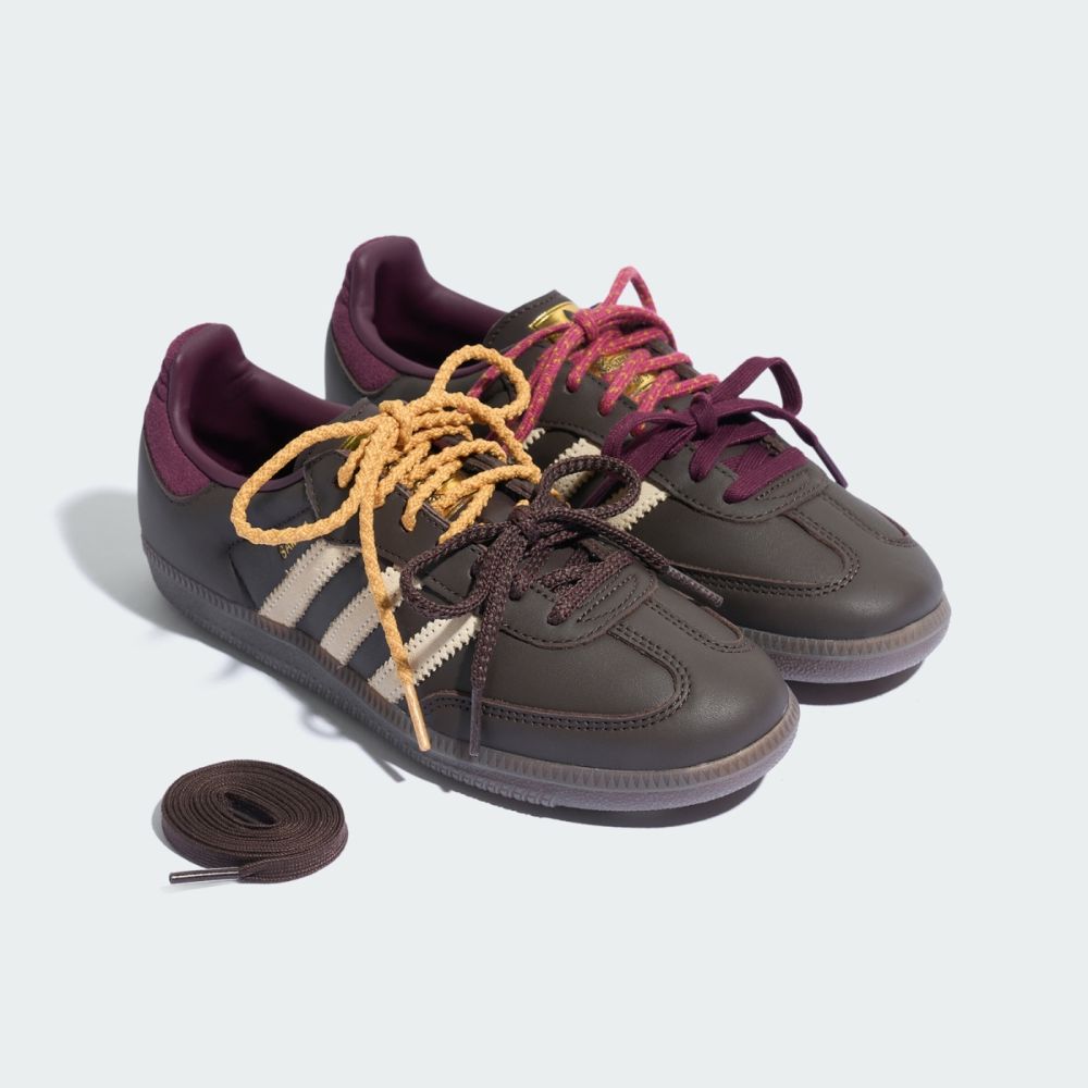 Adidas Samba OG Brown Warm Vanilla Maroon - foto 2