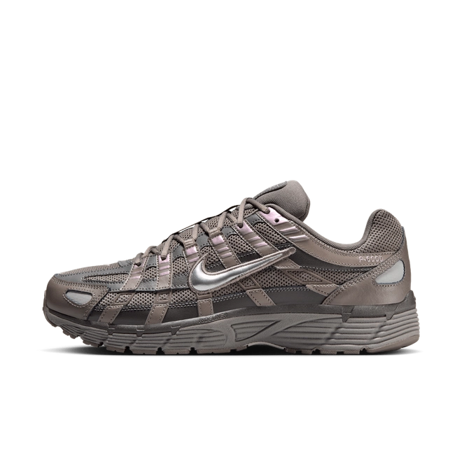 Nike P-6000 Cave Stone Medium Ash Flat Pewter Metallic Silver