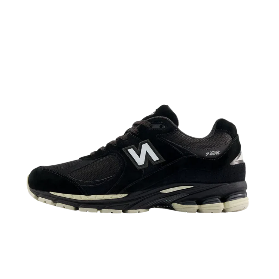 New Balance 2002R Black Timber Wolf White