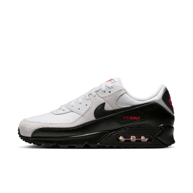 Nike Air Max 90 Perforated Leather White Black
