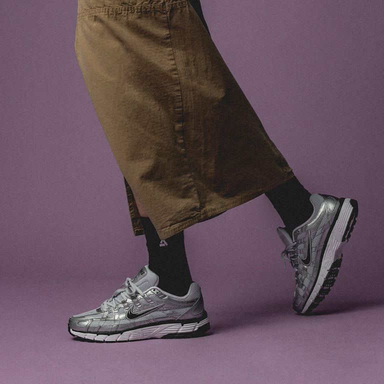 Nike P-6000 Metallic Silver Pure Platinum