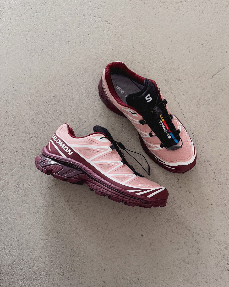 Salomon XT-6 Gore-Tex Mahogany Rose Tawny Port