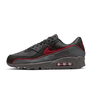 Nike Air Max 90 Premium Iron Grey University Red
