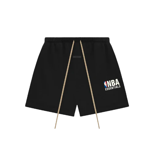 Fear of God Essentials NBA Black White Short