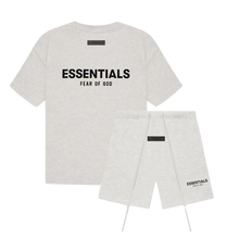 Fear of God Essentials Light Oatmeal Summer Set