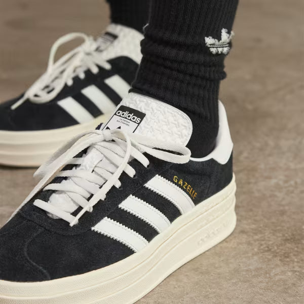 Adidas Gazelle Bold Core Black White (W)