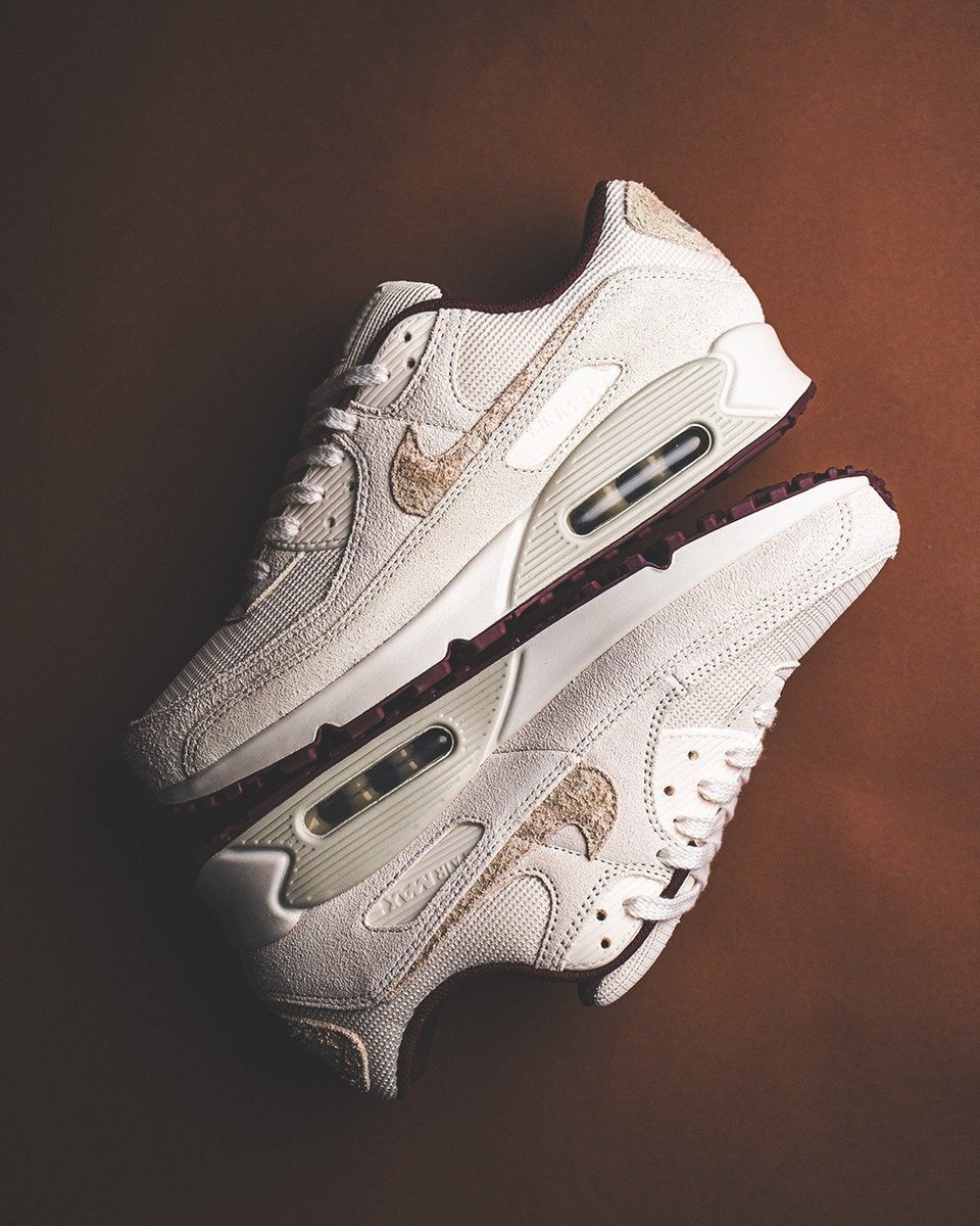 Nike Air Max 90 PRM Sail Burgundy Crush