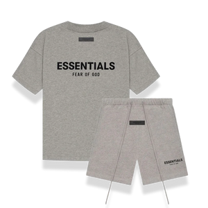 Fear of God Essentials Dark Oatmeal Summer Set