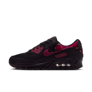 Nike Air Max 90 Black Tough Red Plaid (W)