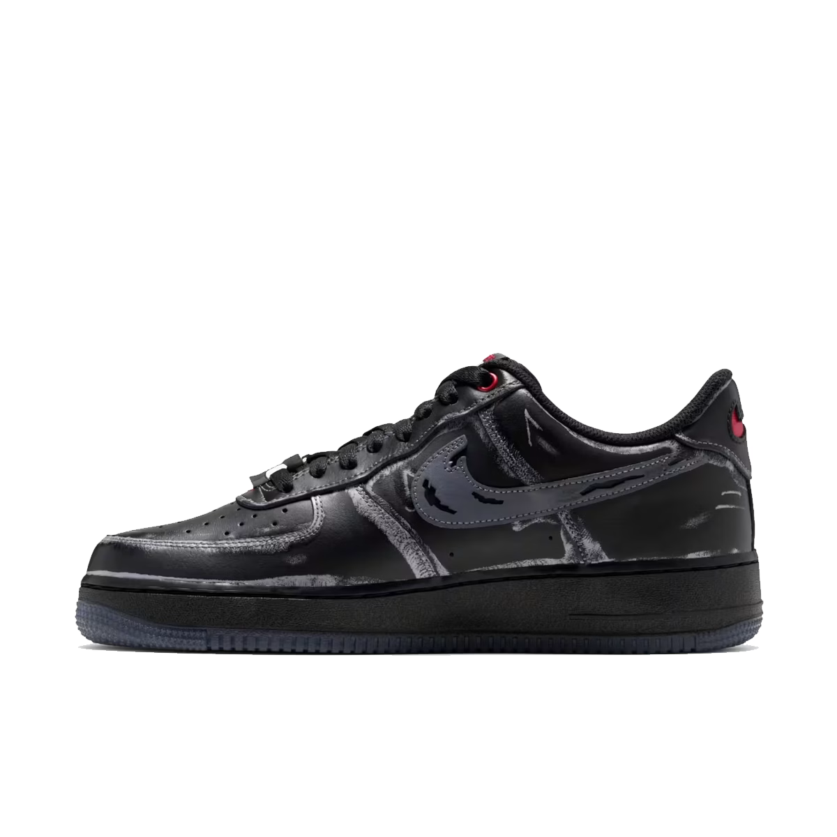Nike Air Force 1 Low Scream Ghostface Black
