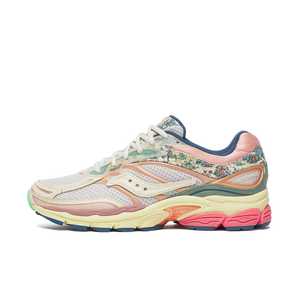 Saucony ProGrid Omni 9 Floral Beige Blue
