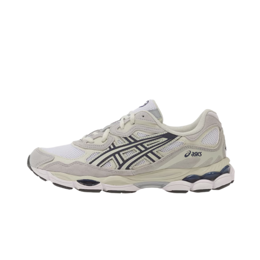 ASICS Gel-NYC White Midnight Navy Grey