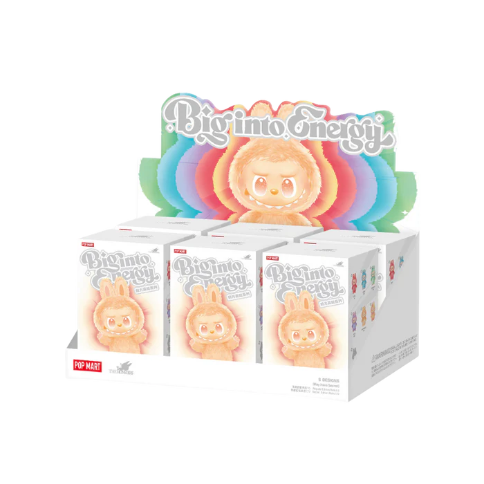 Pop Mart Labubu The Monsters Big Into Energy Series Vinyl Plush Pendant Blind Box