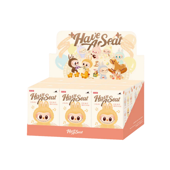 Pop Mart Labubu The Monsters Have a Seat Vinyl Plush Blind Box
