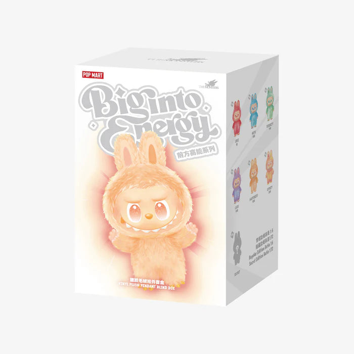 Pop Mart Labubu The Monsters Big Into Energy Series Vinyl Plush Pendant Blind Box