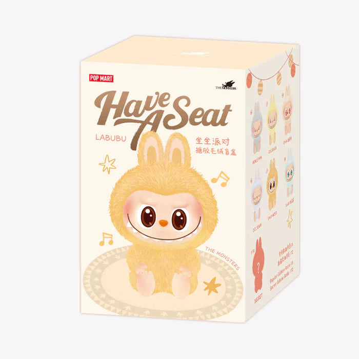 Pop Mart Labubu The Monsters Have a Seat Vinyl Plush Blind Box