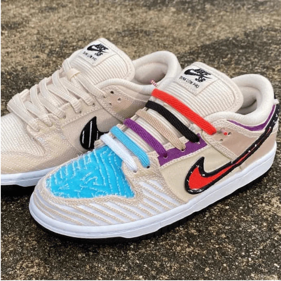 Nike SB Dunk Low Albino & Preto