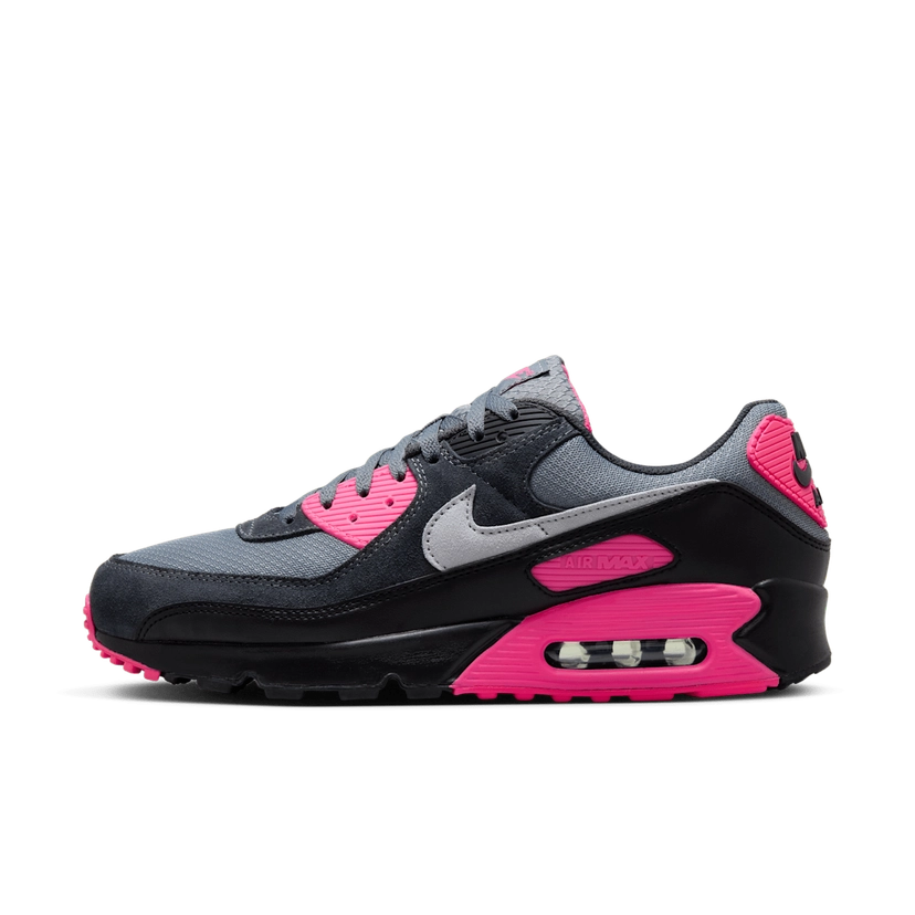 Nike Air Max 90 Wolf Grey Hyper Pink