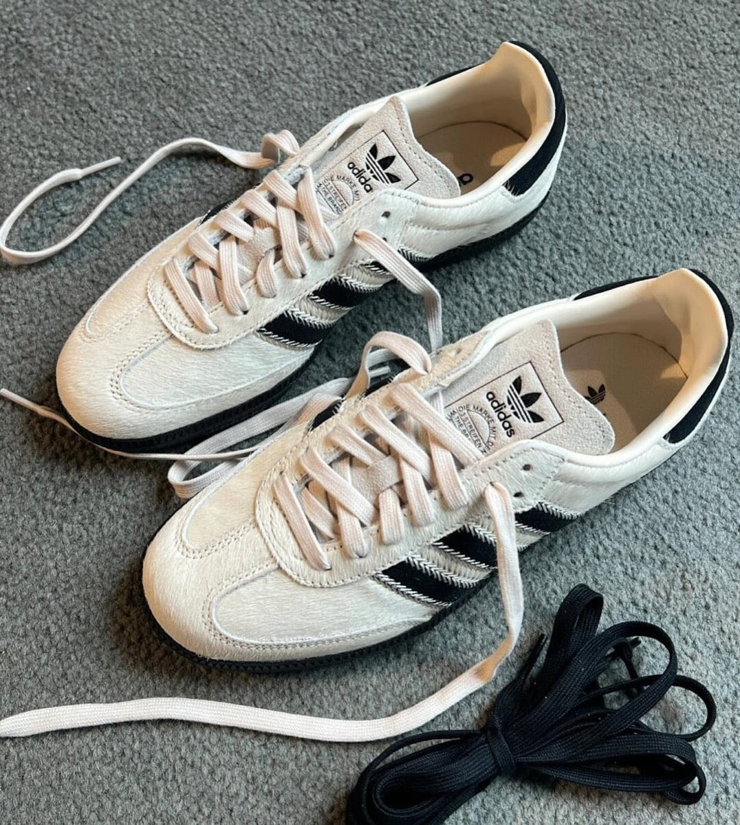 Adidas Samba OG Wonder White Black Pony (W)
