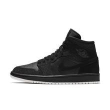 Air Jordan 1 Mid Glitter Black (W)