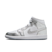 Air Jordan 1 Mid SE Metallic Silver (W)