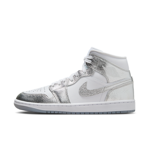 Air Jordan 1 Mid SE Metallic Silver (W)