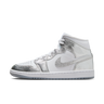 Air Jordan 1 Mid SE Metallic Silver (W)