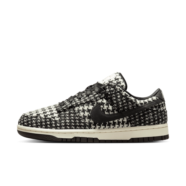 Nike Dunk Low Harris Tweed White Black Multi