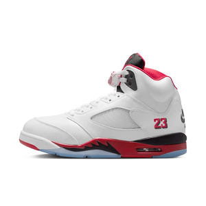 Air Jordan 5 Retro Fire Red Black Tongue (2025)