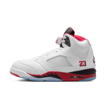 Air Jordan 5 Retro Fire Red Black Tongue (2025)