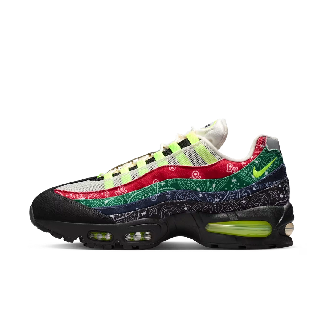 Nike Air Max 95 OG Big Bubble Neon Paisley Bandana