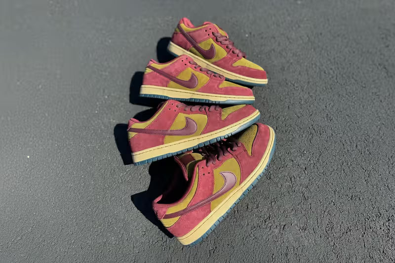 Nike SB Dunk Low Dark Team Red Olive Flak