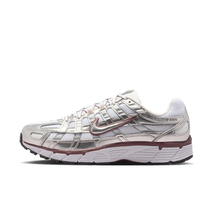 Nike P-6000 White Metallic Silver Tattoo (W)