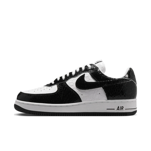 Nike Air Force 1 Low '01 Cracked Leather Black White