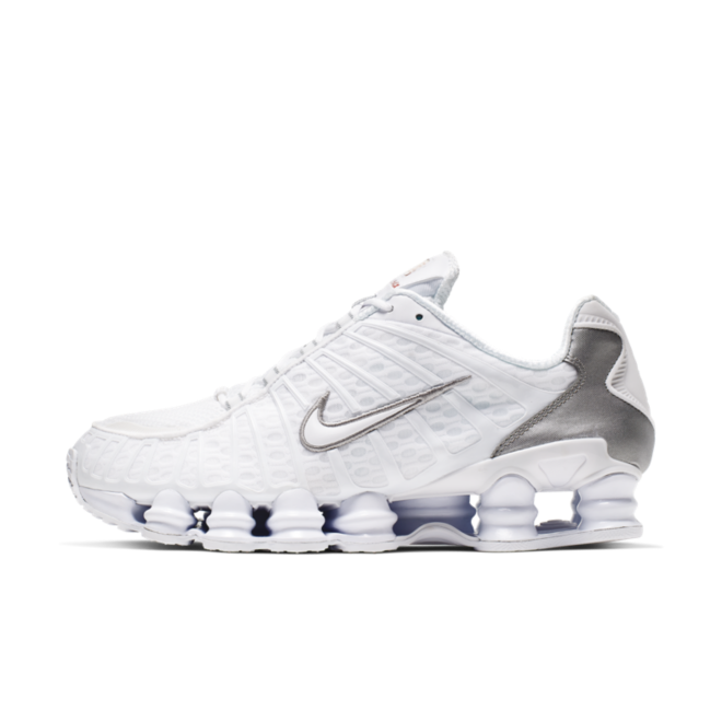 Nike Shox TL White Metallic Silver