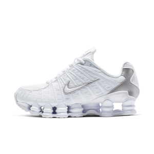 Nike Shox TL White Metallic Silver Max Orange (W)