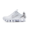 Nike Shox TL White Metallic Silver Max Orange (W)