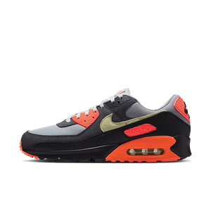 Nike Air Max 90 Light Smoke Grey Hyper Crimson Limelight